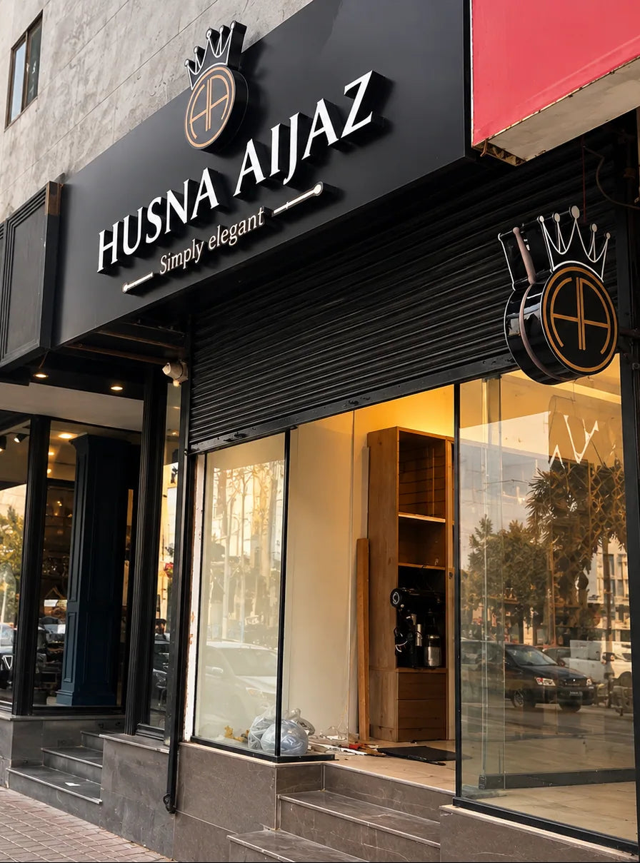 Husna Aijaz store in Karachi